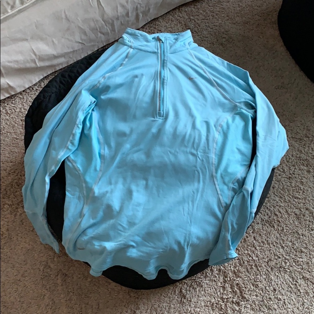 Blue Quarter ZIP Nike